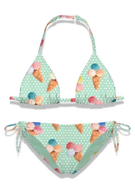 Costume 2 pezzi con stampa SAINT BARTH | HOL0001 HOLLY03774H POIS CONE 53